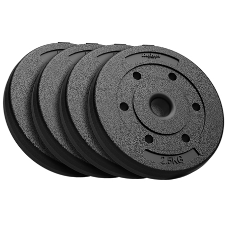 Rebel Active - DISC GREUTATE COMPOZIT SET 4 X 2.5 KG REBEL ACTIVE