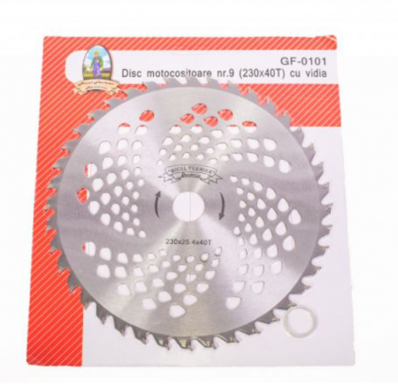 Disc motocoasă nr. 9/230 cu vidia MF GF-0101 [1]