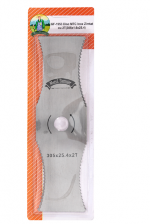 Consumabile cosit și trimmere - Disc MTC Inox Zimțat 2T 305x1.6x25.4 GF-1953
