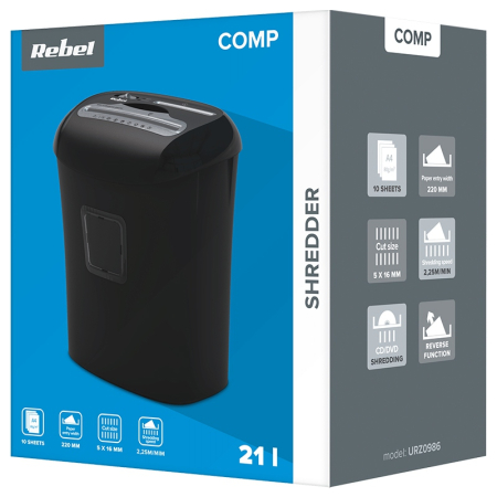 DISTRUGATOR DOCUMENTE, CD, CARDURI COS 21 L REBEL [4]