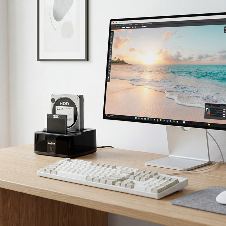 DOCKING STATION HDD SSD USB 3.0 REBEL [7]