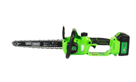 Drujba electrica Micul Fermier 20V, 4 Ah, lama 12", Brushless [4]