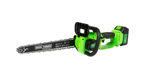 Drujba electrica Micul Fermier 20V, 4 Ah, lama 12", Brushless