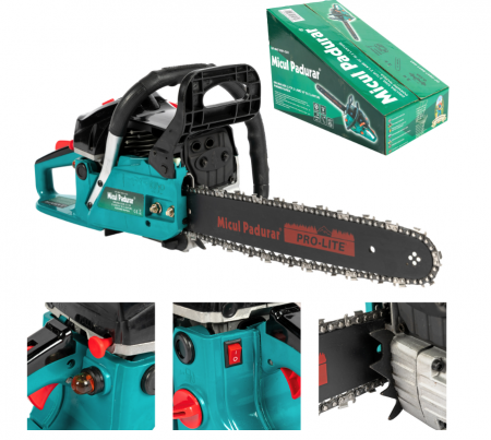 Drujbă Micul Pădurar 5200 52CC 2.7CP 2 lame 16" + 2 lanțuri GF-0847 [7]