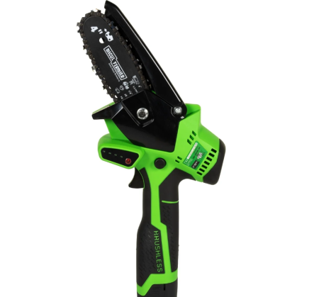 Drujbe, motofierastraie - Drujba mini Micul Fermier 14.4V, 2 Ah, lama 4", Brushless