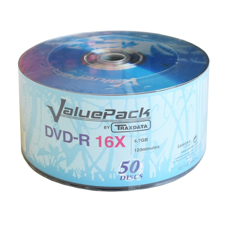 DVD-R 4.7GB 16X SET 50 BUC TRAXDATA [1]