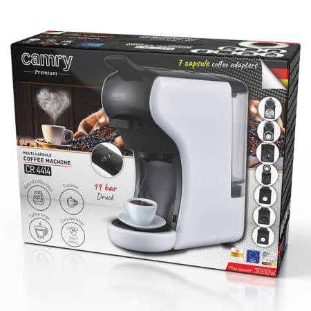 ESPRESSOR 19 BAR MULTI CAPSULE CR 4414 ALB CAMRY [12]