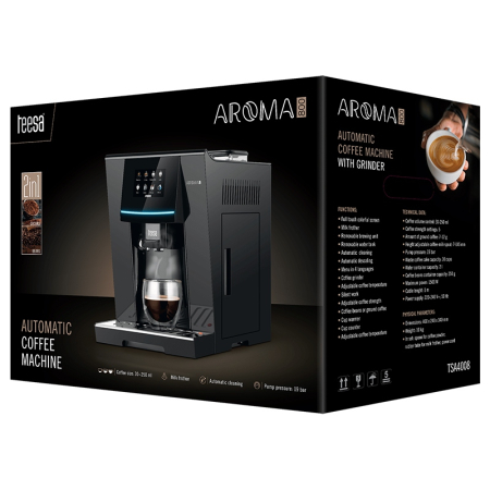 ESPRESSOR AUTOMAT 19 BAR 1500W TEESA AROMA 800 [6]