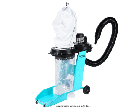 Lustruit, șlefuit - Exhaustor pentru rumegus 1150 mc/h