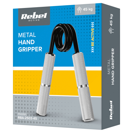 EXTENSOR METALIC HAND GRIPPER 45KG REBEL ACTIVE [5]