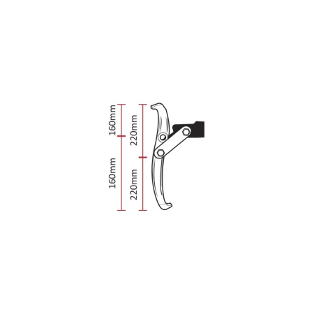 EXTRACTOR CU 3 GHEARE 92-200 MM JBM [3]