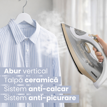 FIER DE CALCAT TALPA CERAMICA 2400W DAEWOO [5]