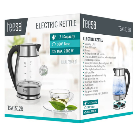FIERBATOR ELECTRIC CORDLESS 1.7L TEESA [5]