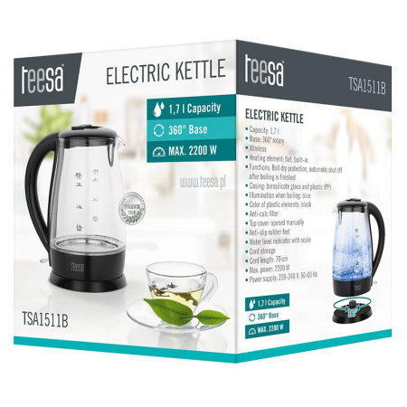 FIERBATOR ELECTRIC CORDLESS 1.7L TEESA [5]