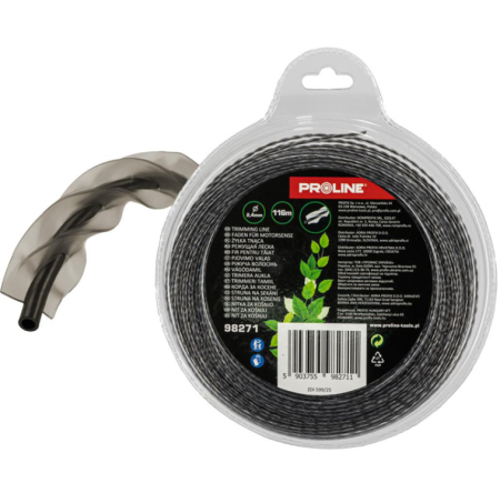 Trimmere electrice si acumulatori - Fir mtc ranforsat patrat 2.7MM 92M
