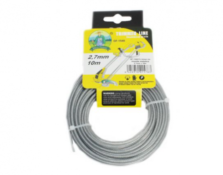 Consumabile cosit și trimmere - Fir trimer/MTC cu insertie metal 10M 2.7mm  GF-1540