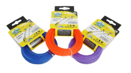 Consumabile cosit și trimmere - Fir trimer/MTC HELIX 2mm x 15m  GF-1532