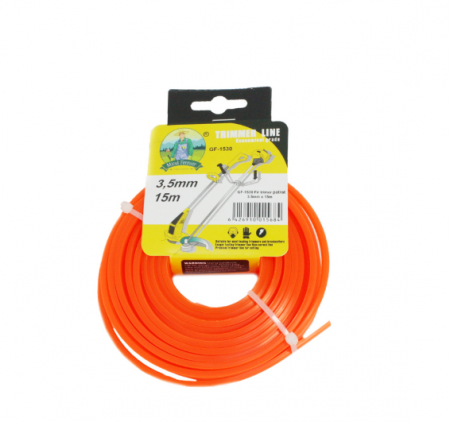 Consumabile cosit și trimmere - Fir trimer/MTC patrat 4mm x 15m GF-1531