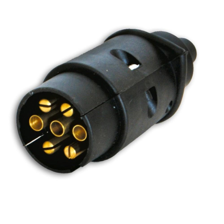 Accesorii auto - FISA PRIZA 12V 7 PINI TATA PLASTIC HICO