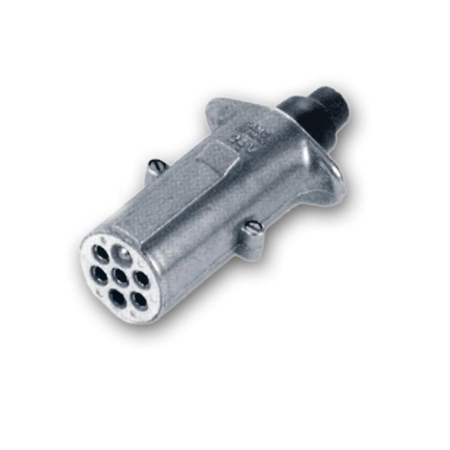 Accesorii auto - FISA PRIZA 24 V 7 PINI TIP S MAMA PLASTIC HICO
