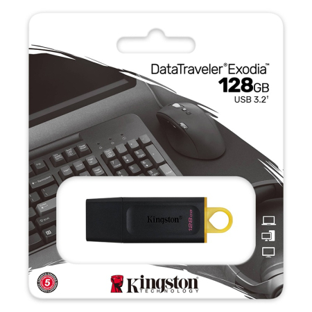 FLASH DRIVE 128GB DT USB 3.2 GEN1 KINGSTON [3]