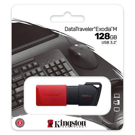 Periferice PC - FLASH DRIVE 128GB DTXM USB 3.2 KINGSTON