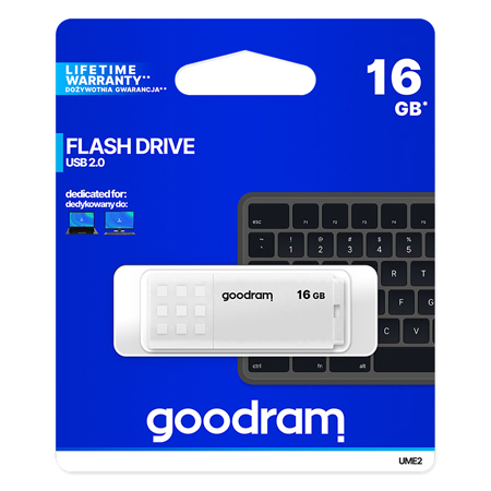 PC, periferice - FLASH DRIVE 16GB USB 2.0 UME2 GOODRAM