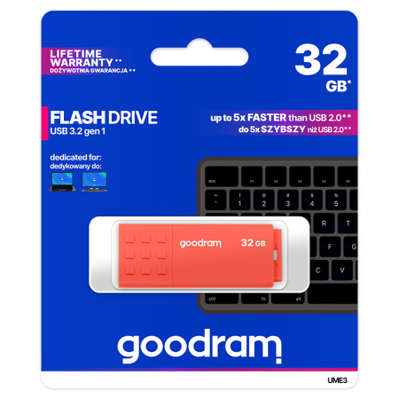 FLASH DRIVE 32GB USB 2.0 UME3 GOODRAM [1]