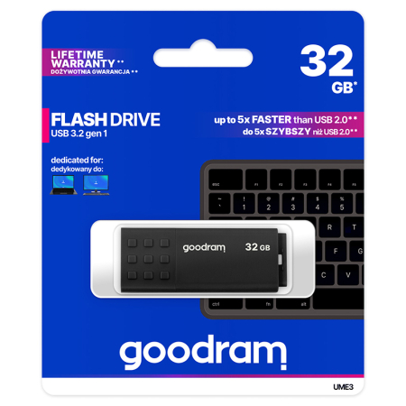 FLASH DRIVE 32GB USB 2.0 UME3 GOODRAM [1]