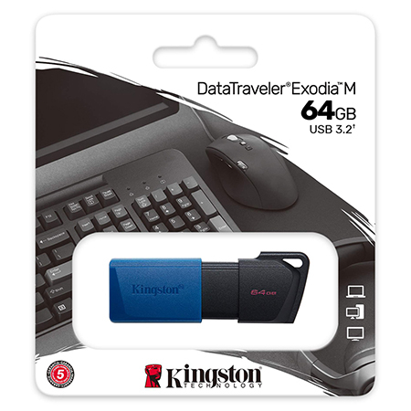 Periferice PC - FLASH DRIVE 64GB DTXM USB 3.2 KINGSTON