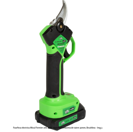 Foarfeca electrica Micul Fermier 20V, 2 Ah, capacitate maxima de taiere 30mm, Brushless [3]