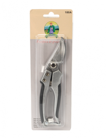 Unelte de mană - Foarfecă pentru vie Micul Fermier, mâner metalic GF-0474