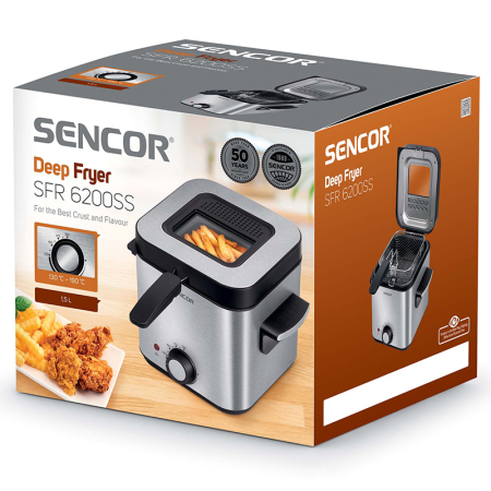 FRITEUZA 1.5L 900W SENCOR [12]