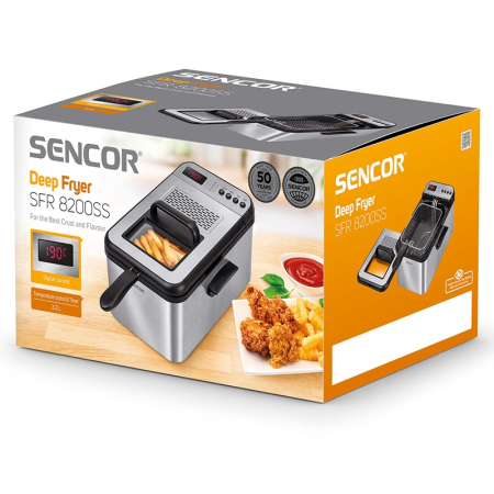 FRITEUZA 3,2 L 2200W 5 PROGRAME SENCOR [2]