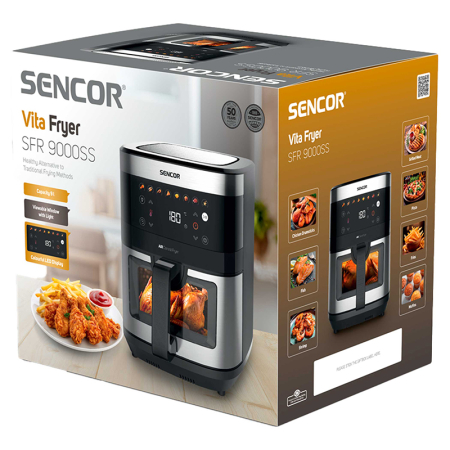 FRITEUZA AER CALD AIRFRYER 9L 1700W SENCOR [12]