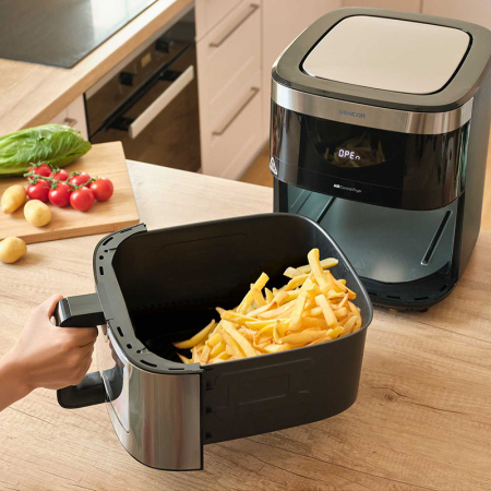 FRITEUZA AER CALD AIRFRYER 9L 1700W SENCOR [4]