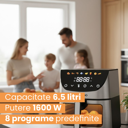FRITEUZA CU AER CALD AIRFRYER 1600W DAEWOO [7]