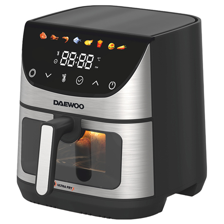 Aparate de gatit - FRITEUZA CU AER CALD AIRFRYER 1600W DAEWOO