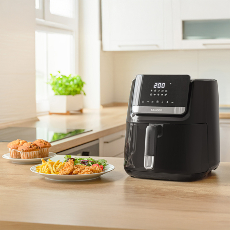 FRITEUZA DIGITAL AIRFRYER 6.5L 1600W SENCOR [9]