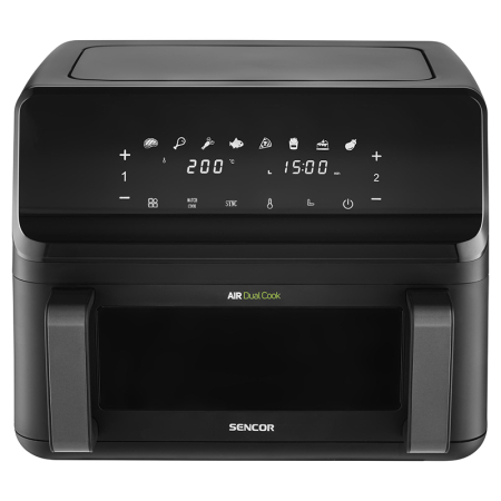 FRITEUZA DUBLA DIGITAL AIRFRYER 2X4.5 L 2700W SENCOR [1]