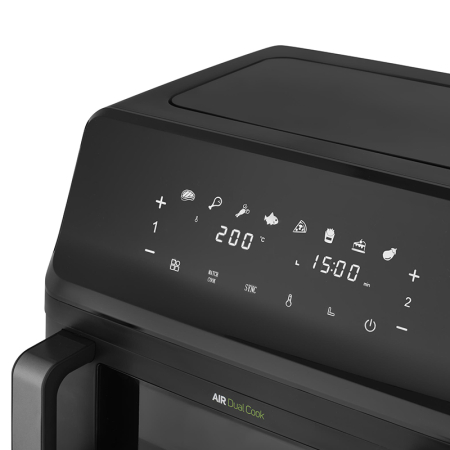 FRITEUZA DUBLA DIGITAL AIRFRYER 2X4.5 L 2700W SENCOR [8]