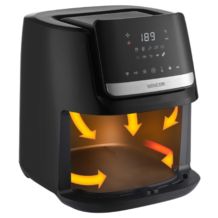 FRITEUZA SMART DIGITAL AIRFRYER 6.5L 1600W SENCOR [9]