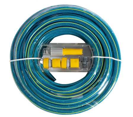 Furtun BLUEBOS PLUS 3/4" 20m cu set duze – GF-2123 [1]