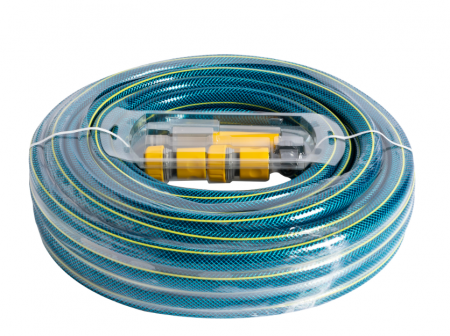 Irigare - Furtun BLUEBOS PLUS 3/4" 20m cu set duze – GF-2123