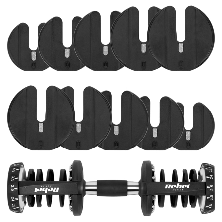 GANTERA DIN FONTA REGLABILA AUTOMATA 24 KG REBEL ACTIVE [5]