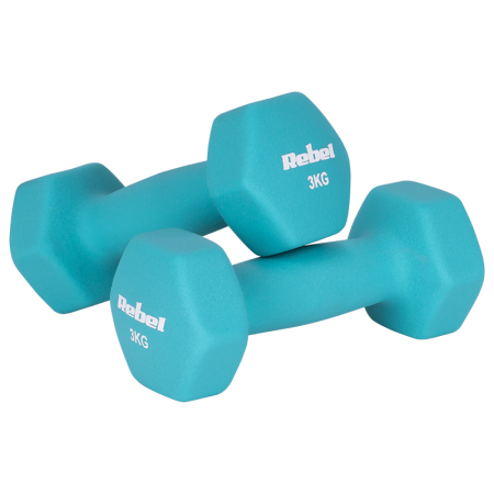 GANTERA FONTA INVELIS NEOPREN HEX SET 10 BUC 30KG REBEL [4]