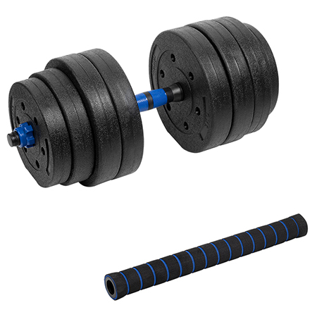 Bodybuilding - GANTERE REGLABILE CU CONECTOR 20 KG REBEL ACTIVE