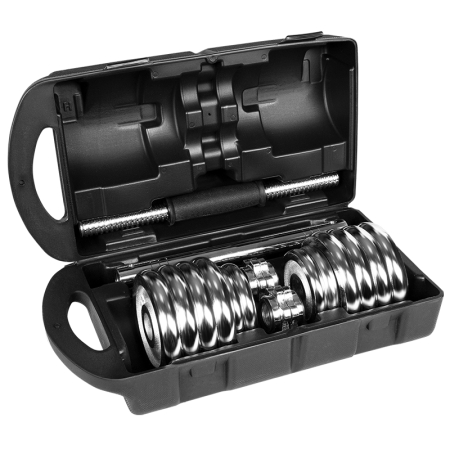 GANTERE REGLABILE CU VALIZA TOTAL 15KG REBEL ACTIVE [5]