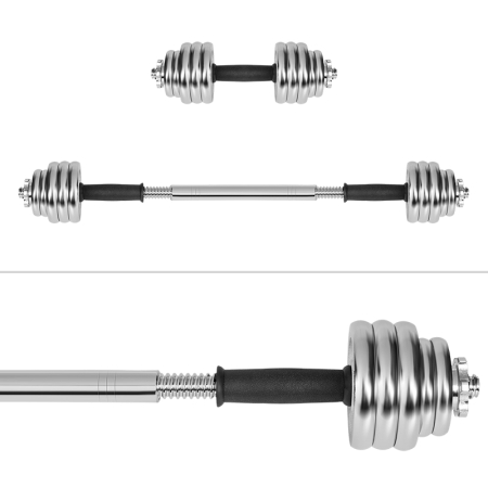 GANTERE REGLABILE CU VALIZA TOTAL 15KG REBEL ACTIVE [4]