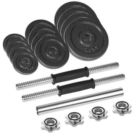 GANTERE REGLABILE CU VALIZA TOTAL 20KG REBEL ACTIVE [2]